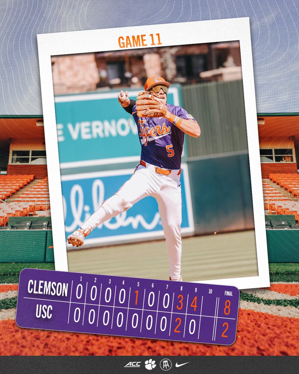 PALMETTO SERIES SWEEEEEEP 🧹

HOW ABOUT THEM TIGERS?