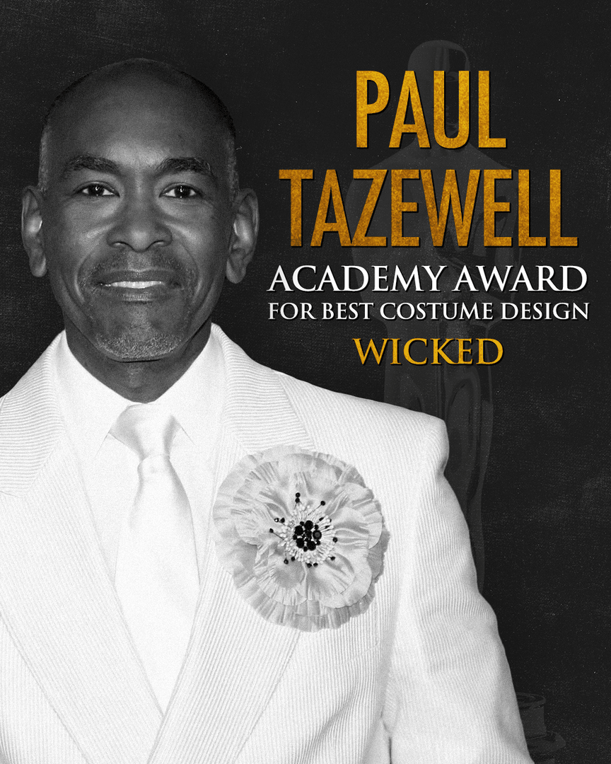 Join us in congratulating our inimitable costume designer, Paul Tazewell on winning an Academy Award! #HamFam