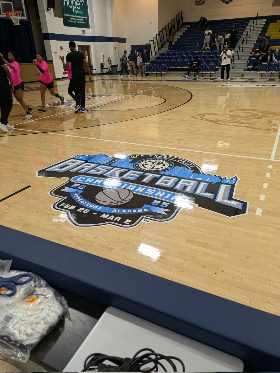 HBCU Conference 🏀 championships today! #TSTonsite