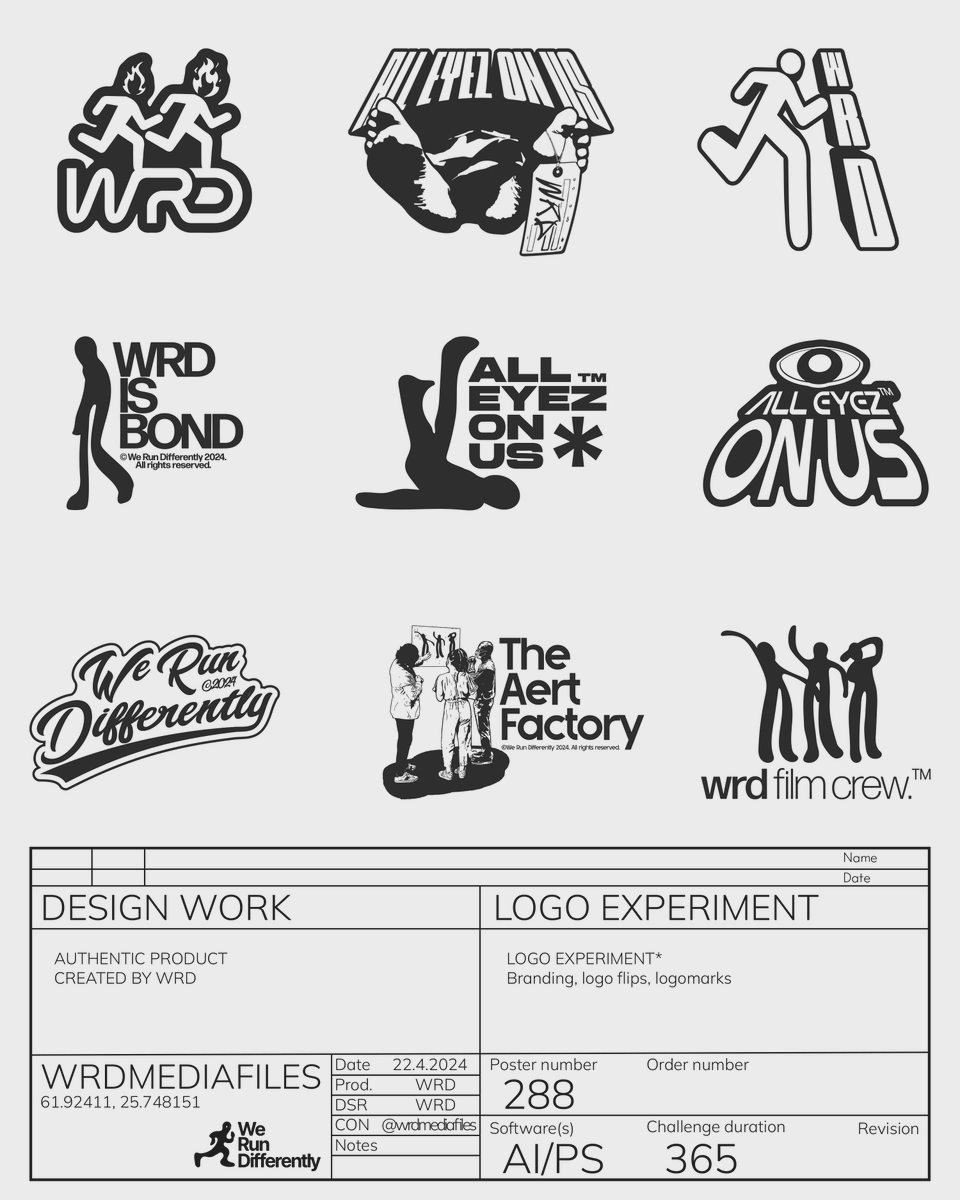 wrdmediafiles's tweet image. How I textured this logo poster A THREAD!