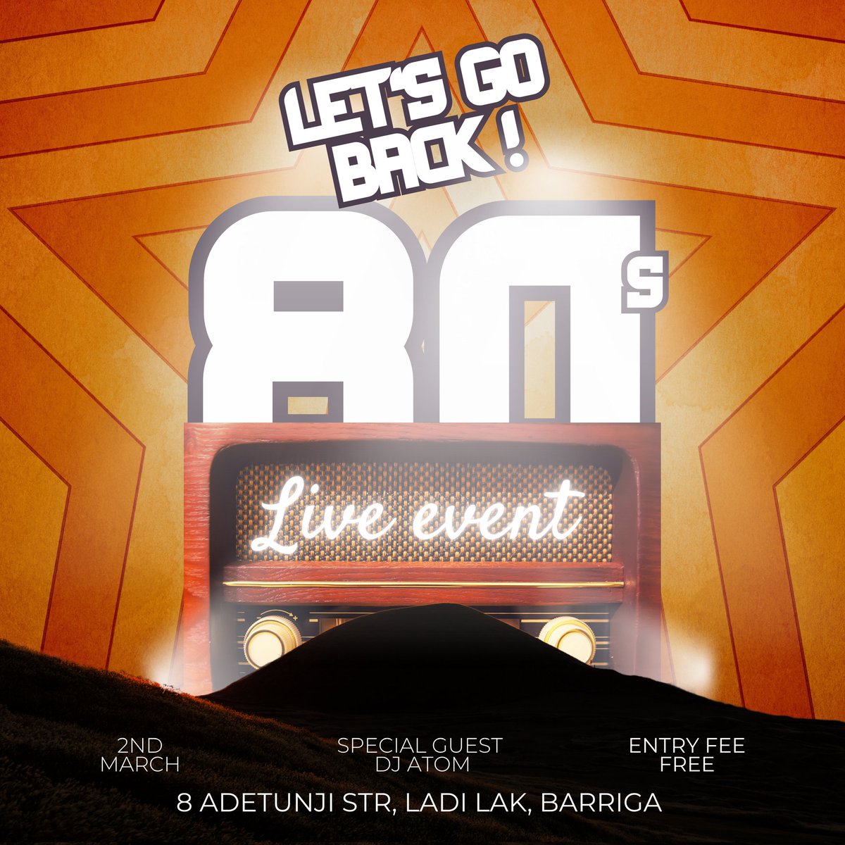 Bamzdesign's tweet image. Stepping Back into the 80s

Tried out a retro-inspired design after diving into some 80s aesthetics! 🕺✨ Now, I need YOUR feedback guys.

📢 Rate this 1-10 &amp;amp; tell me what you think 🤔👇🏾

#RetroDesign #80sVibes #GraphicDesign #ThrowbackAesthetic