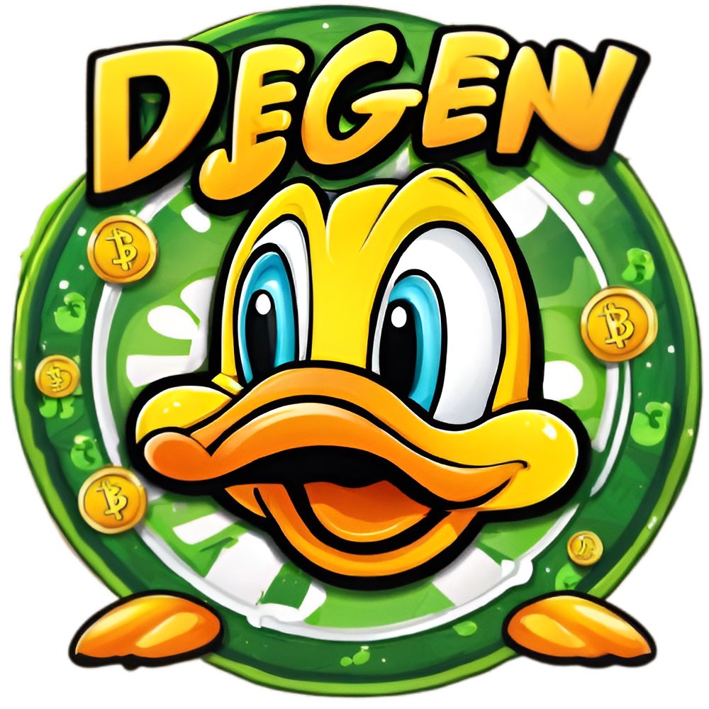 cryptodegen001's tweet photo. @DegenDuck001 $DEGEN is the next big thing 🦆 https://t.co/uHk3VeIbR1