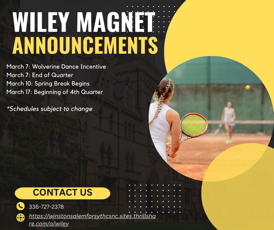 Wiley Magnet Middle tweet media