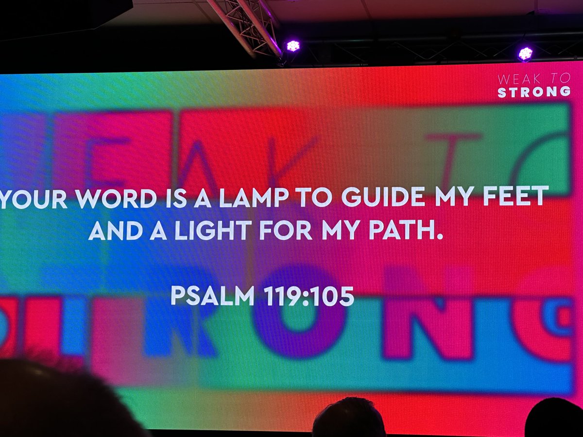 Isn’t this super amazing that God’s word is a lamp to guide our feet and a light for our path. Glory be to God almighty