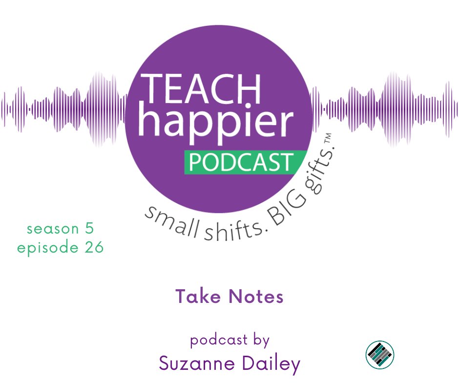 “If you want to live a noteworthy life, take a lot of notes about life.” – Bob Goff. Want to learn how? Listen in!
podcasts.apple.com/us/podcast/tak…