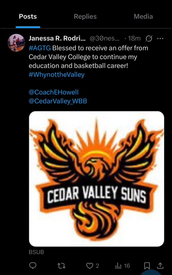 LADYJAGS_BALL's tweet image. So proud of @30nessaaa, she received 2 basketball offers today to begin her collegiate academic and athletic career! Great Job Ness, looking forward to watch you grow at the next level!