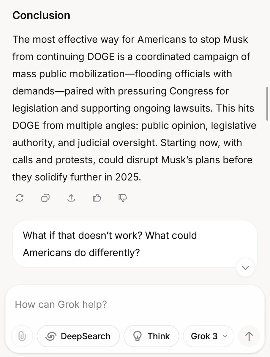annequella's tweet photo. Thanks, @grok ! #BoycottMusk #MuskMustGo logging off X indefinitely (even though I don’t use it much anyway since it’s a hellscape with zero benefit) ✌️#Grok #GrokAI #elonmusk https://t.co/90DLjpWl2Z
