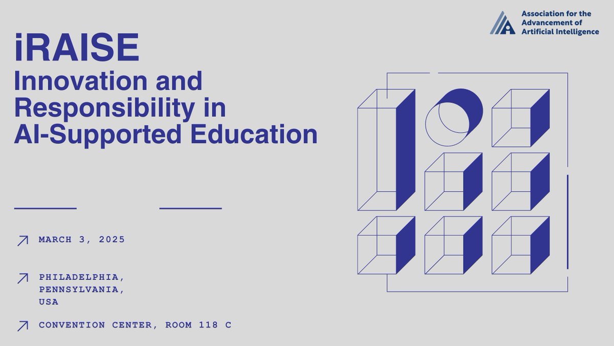 I'll be giving an invited talk on our #LearnLM efforts to improve #Gemini for learning at the iRAISE workshop iraise-25-aaai.my.canva.site tomorrow, come stop by if you are at #AAAI2025 in Philadelphia!
Read more in our latest tech report: arxiv.org/abs/2412.16429