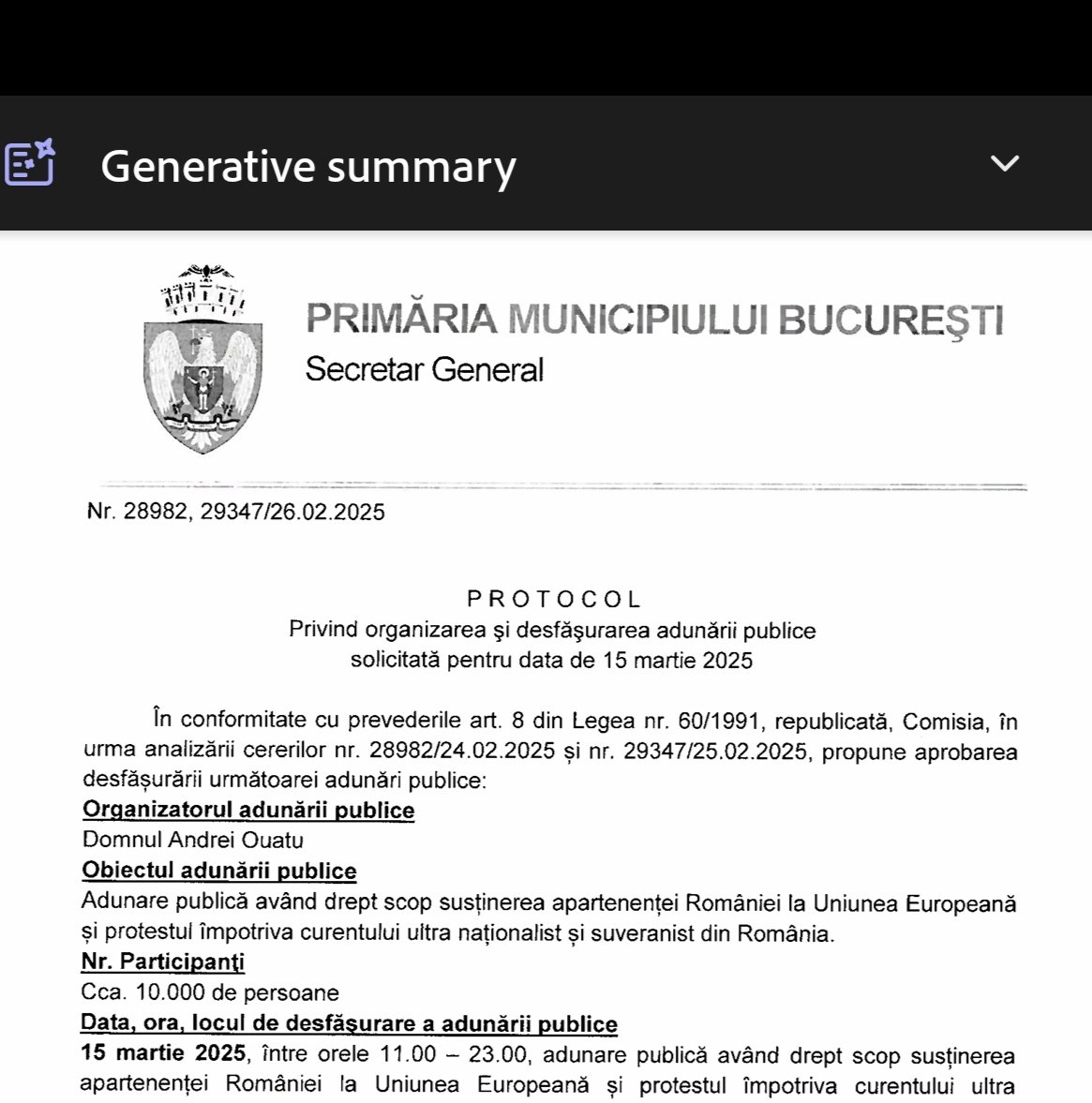 <a href="/MarioNawfal/">Mario Nawfal</a> <a href="/elonmusk/">Elon Musk</a> <a href="/Keir_Starmer/">Keir Starmer</a>
<a href="/EmmanuelMacron/">Emmanuel Macron</a> <a href="/IlieBolojan/">Ilie Bolojan</a> <a href="/vonderleyen/">Ursula von der Leyen</a> 
We are a group of people that chose to defend democracy and the European path of Romania. 
I know this because I'm the one that obtained the authorization for this manifest. No Soros! 
#EuroManifest 
#BanXinUE