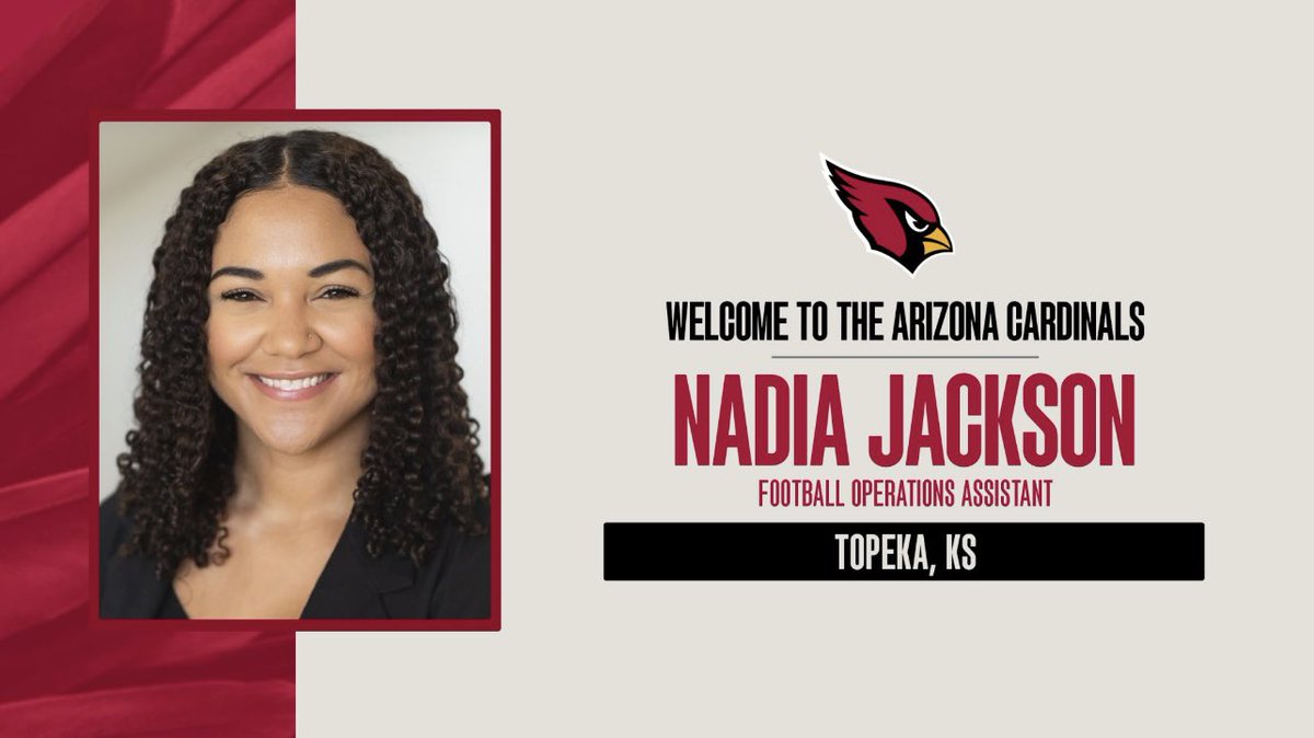 NadiaEJackson's tweet image. Thankful for my time at KU. Excited to join @AZCardinals for my next chapter!