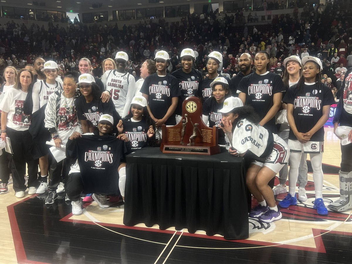 Colby Zak (@colbyzak_news) on Twitter photo South Carolina Women’s Basketball is the 2025 SEC regular season co-champion with Texas after a 78-66 over Kentucky!!!
<a href="/Joey_B_Lamar/">Joey Lamar</a> <a href="/WSAV/">WSAV News 3</a> South Carolina Women’s Basketball is the 2025 SEC regular season co-champion with Texas after a 78-66 over Kentucky!!!
<a href="/Joey_B_Lamar/">Joey Lamar</a> <a href="/WSAV/">WSAV News 3</a>