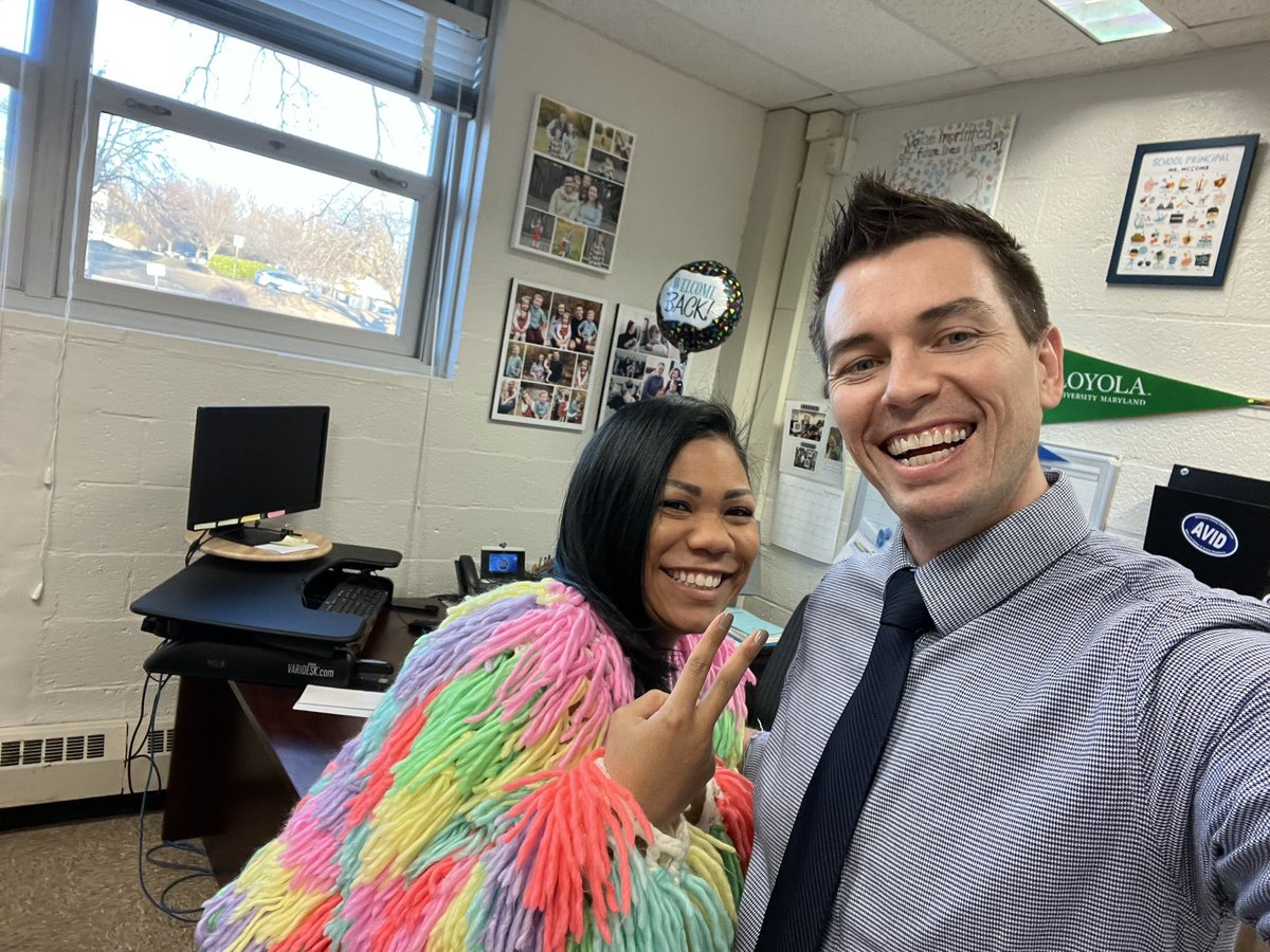 What a beautiful experience it has been leading at Lutherville. The best part is I gained a valued friend along the way. Thank you to Principal McComb and the entire Lutherville family for being a special part of my journey. Excited for what’s ahead!