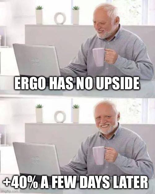 😏 hehe the ergos go memeshot but is full layer one ecosystem.

Think of the fees kraken could be earning from US people <a href="/DMBrumField/">Crypto Dave</a>