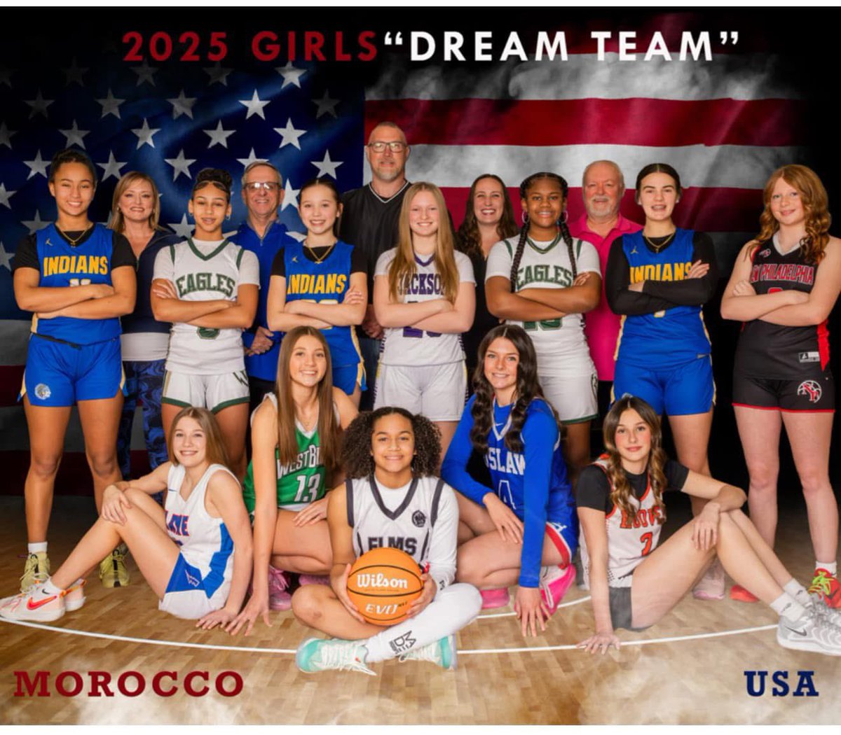 Last evening, the New Philadelphia 8th grade girls held their end of year banquet celebrating their undefeated middle school career.   It was also announced that <a href="/MiaPresPage2029/">Mia Page</a> play on the 2025 dream team representing the USA!