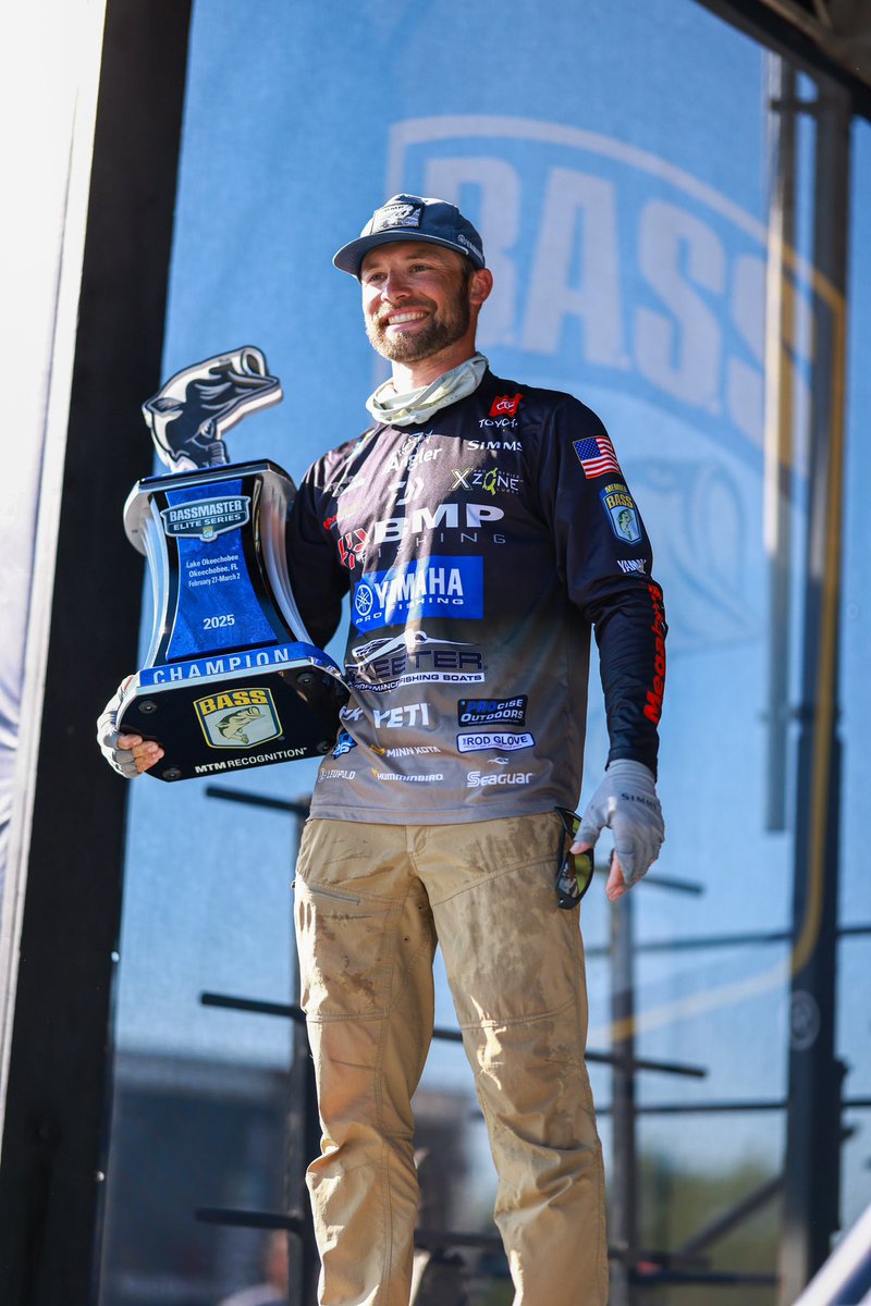 MinnKotaMotors's tweet photo. Congrats to Minn Kota &amp; @HumminbirdFish pro, @BrandonPalaniuk on his dominant win on Lake Okeechobee! 🏆  

#Bassmaster #BassmasterElite #BASSElite #bassfishing #Humminbird #MinnKota #OneBoatNetwork https://t.co/RRVsk4uvoX