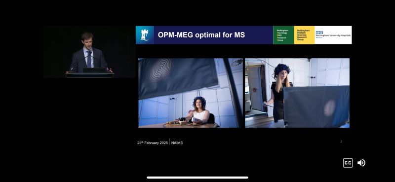 KantorNeurology (@kantorneurology) on Twitter photo #ACTRIMSFORUM: <a href="/ChrisGSG/">Chris Gilmartin</a> <a href="/UniofNottingham/">Uni of Nottingham #WeAreUoN</a> on New Tool for Studying Functional Connectivity in Multiple Sclerosis - Analysis when Standing is now Feasible with OPM-MEG. Delayed response in people with #MS. #ACTRIMSFORUM: <a href="/ChrisGSG/">Chris Gilmartin</a> <a href="/UniofNottingham/">Uni of Nottingham #WeAreUoN</a> on New Tool for Studying Functional Connectivity in Multiple Sclerosis - Analysis when Standing is now Feasible with OPM-MEG. Delayed response in people with #MS.