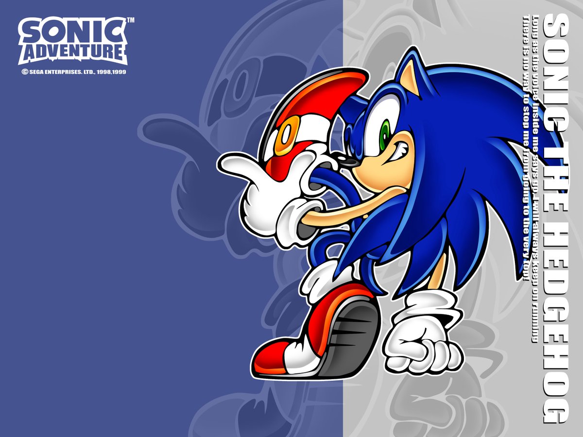 Just made a Sonic wallpaper based off of the official Knuckles