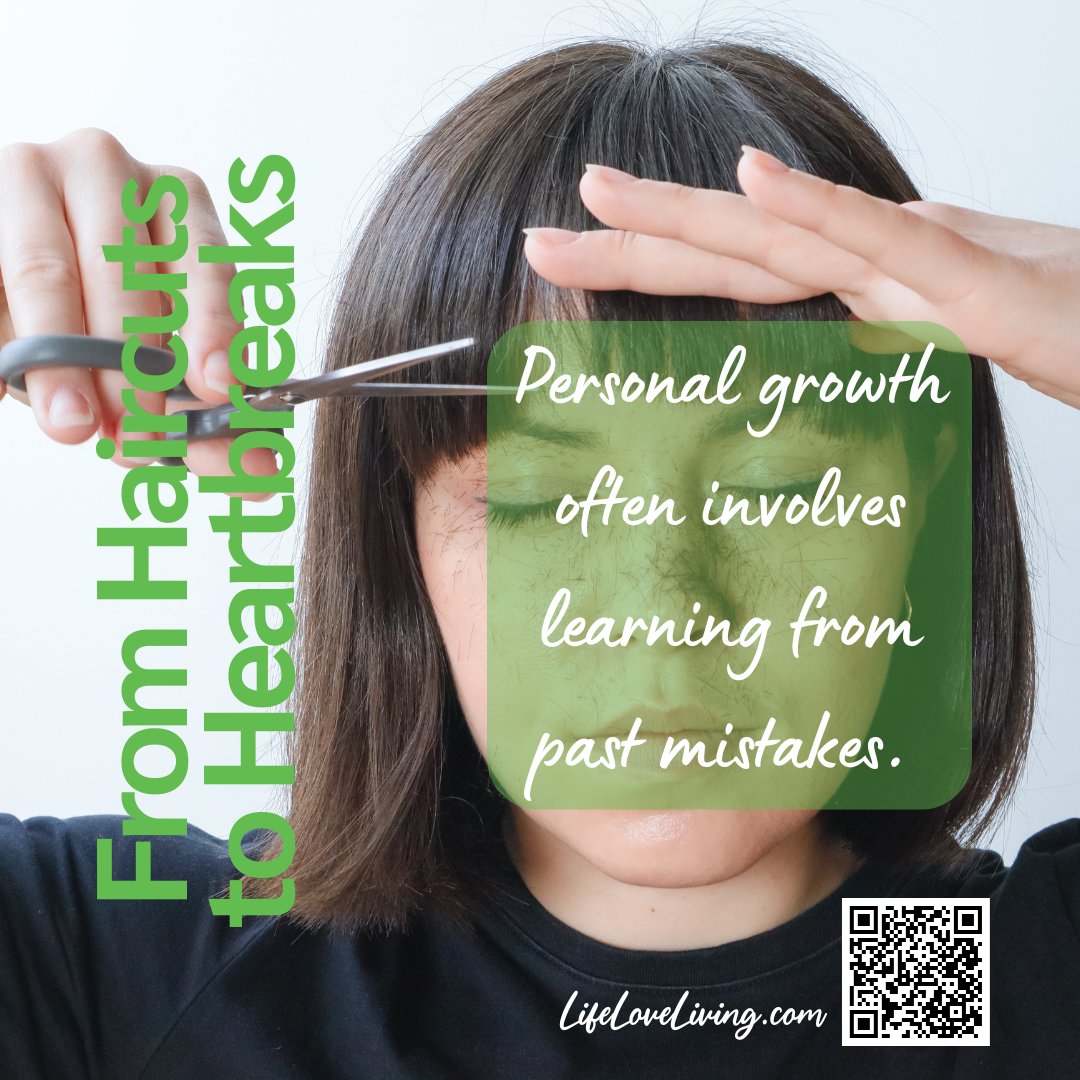 LIFELOVELIVING_'s tweet photo. Snip, Snip… Oops! 💇‍♀️
We've all had those why-did-I-do-that?! moments—whether it's cutting our own bangs or making a life decision we instantly regret. But hey, every misstep is a lesson in disguise! What 'oops' moment taught you a valuable lesson? Scan the QR Code to read more https://t.co/EEiHRWNhSd