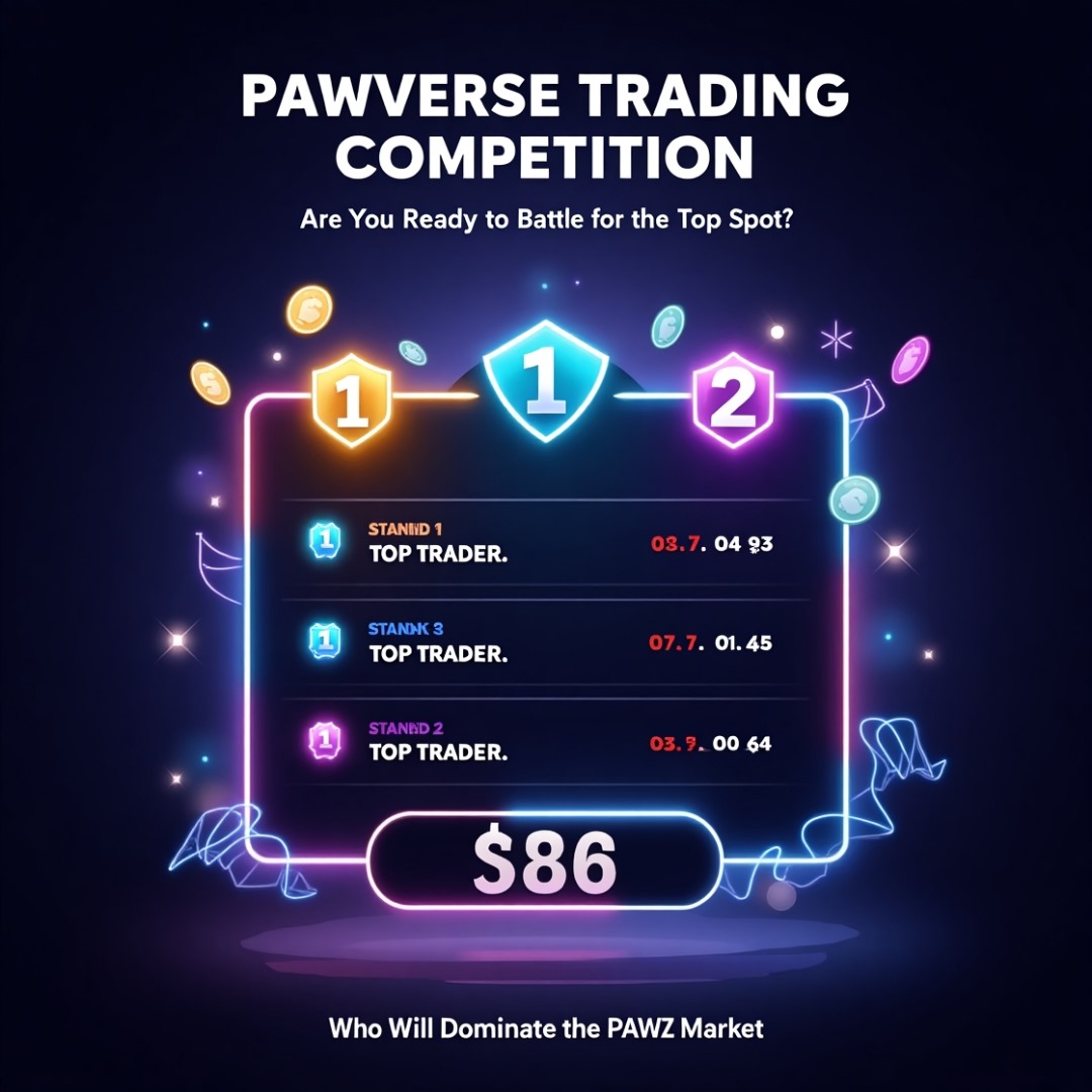 pawverse39's tweet photo. 🔥 THE FIRST-EVER $PAWZ TRADING COMPETITION IS HERE! 🚀🐾

Think you’ve got what it takes to be the top trader? Now’s your chance to prove it! 💰🏆

✅ Compete for massive rewards 🎁
✅ Climb the leaderboard & secure bragging rights 🏅
✅ Only the sharpest traders will dominate! 📈

Who’s ready to trade their way to victory? Drop a 🚀 if you're in!

#Pawverse #PAWZ #CryptoTrading #TradingCompetition #NFTCommunity #Web3