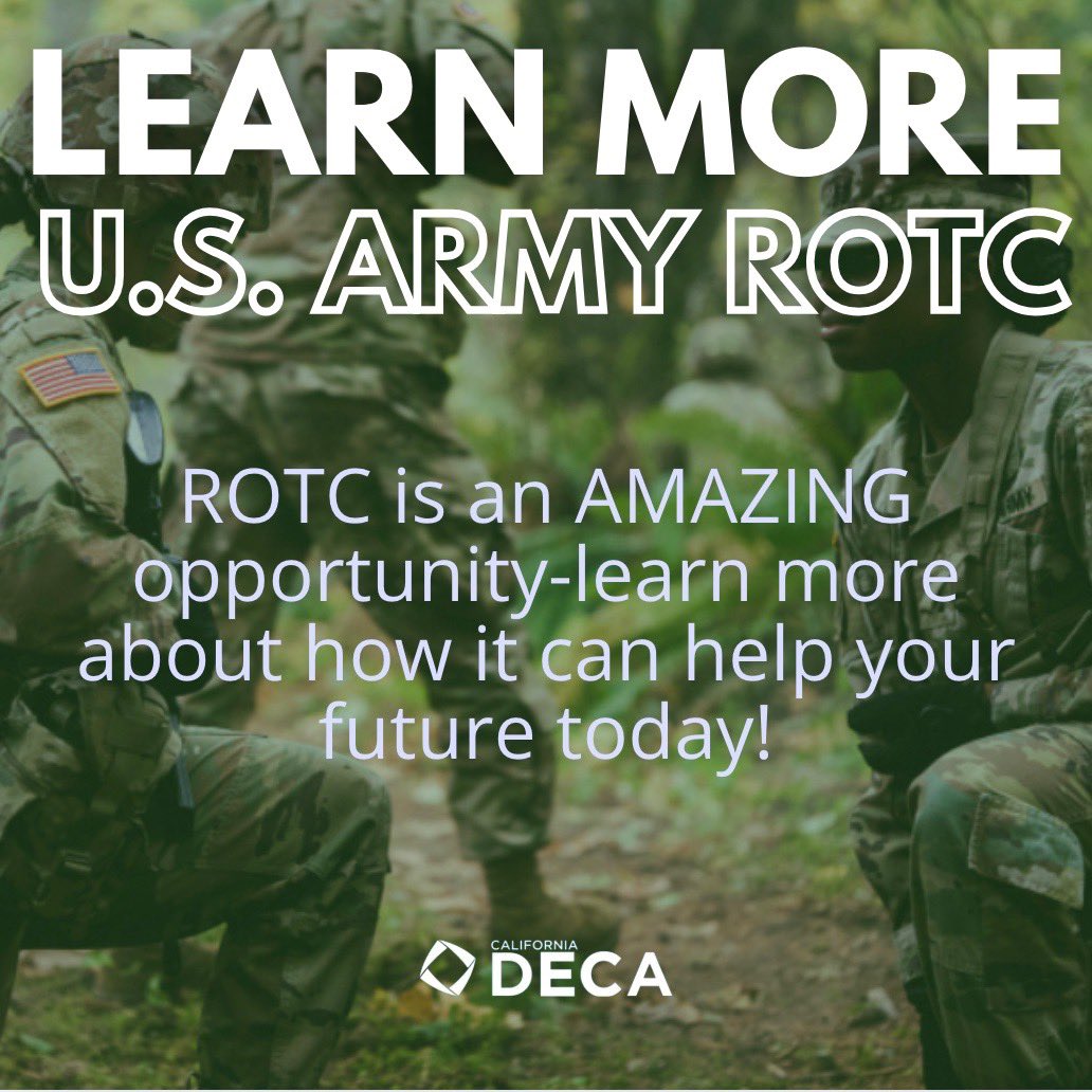 ROTC is an AMAZING opportunity. Learn how high school students earn scholarships that cover up to full tuition with ROTC program, plus $420 monthly personal expenses, and $1200 yearly book stipend!!!