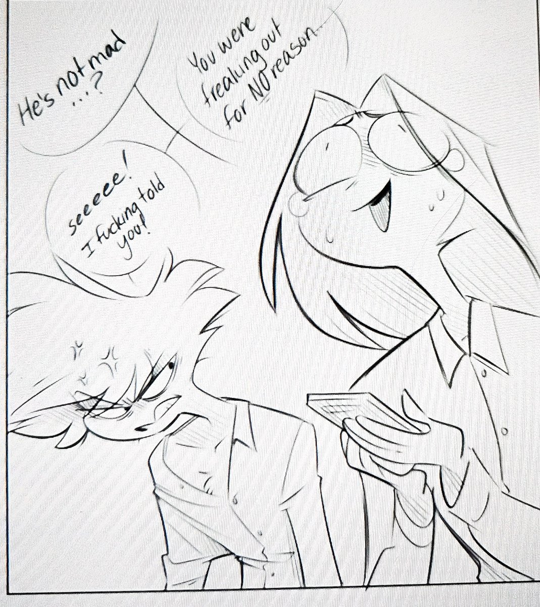 dommato1's tweet image. Coming soon!
The last pages of #BacktotheArena Chapter 1 will be uploaded to my 3$ tier on Patreon very soon!
Already got Chapter 2 in the making! 😵
Have a peek. 👇👀
#MontgomeryPython belongs to @AxelGear11 c: #ComicArt drawn by me.