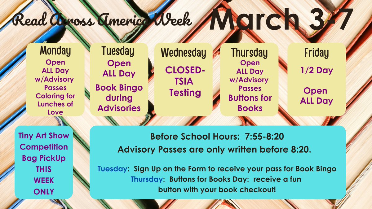 Check Canvas for the Bingo Sign Ups.