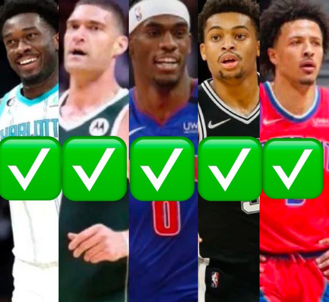 WE ARE GOING OFF ON NBA🔥🚀

Mark Williams Over 17.5 Pts + Ast✅
Brook Lopez Over 20.5 PRA✅
Jalen Duren Over 11.5 Points✅
Keldon Johnson Over 19.5 PRA✅
Cade Cunningham Under 34.5 Pts + Ast✅
Deni Advija Over 2.5 Assists✅

WE HAVE HIT 6 STRAIGHT PLAYS💰

19-7 (74%) RUN ON
