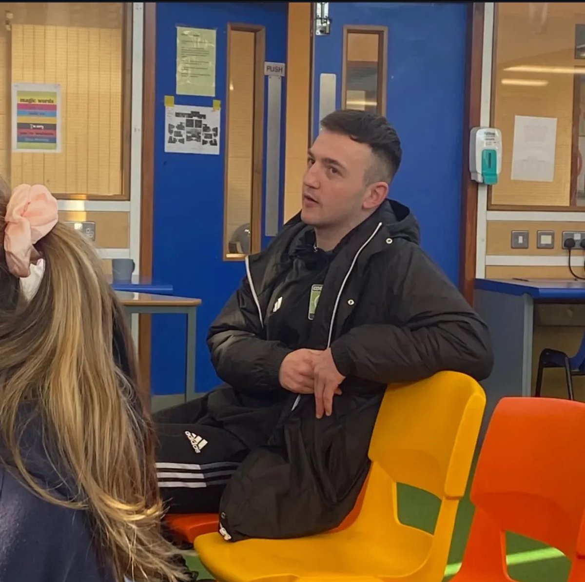 Diane O'Hora (@ohora0013) on Twitter photo Really enjoyable visit to <a href="/TrinityComp_/">Trinity Comprehensive School</a> with <a href="/Ger_Prendergast/">Gerard Prendergast</a> <a href="/FaganFighter/">Oisín Fagan</a> and Keith McMahon meeting the 5th year LCA Boys as part of their project on components of fitness for various sports! Thanks to all the PE teachers for a great chat and welcome. Really enjoyable visit to <a href="/TrinityComp_/">Trinity Comprehensive School</a> with <a href="/Ger_Prendergast/">Gerard Prendergast</a> <a href="/FaganFighter/">Oisín Fagan</a> and Keith McMahon meeting the 5th year LCA Boys as part of their project on components of fitness for various sports! Thanks to all the PE teachers for a great chat and welcome.