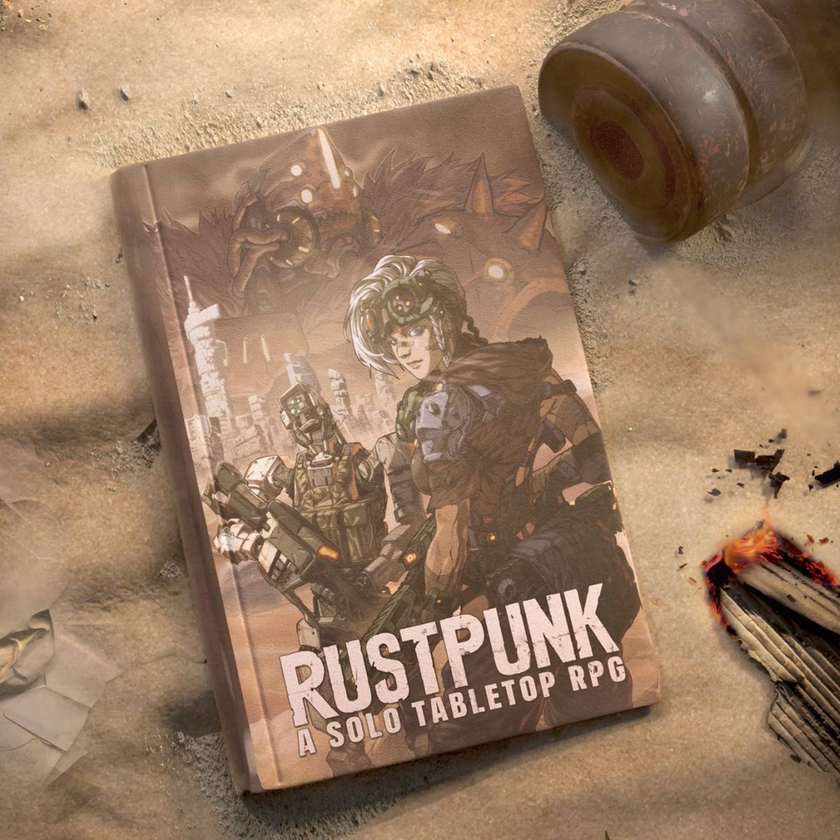 yum_dm's tweet photo. Philip was kind enough to let me advertise his #TTRPG Kickstarter (which is in its final days) and this one looks pretty damn good! The video on the KS page explains it all. #RustPunk https://t.co/7qfVBiYnPR https://t.co/lnTh2kjYWv