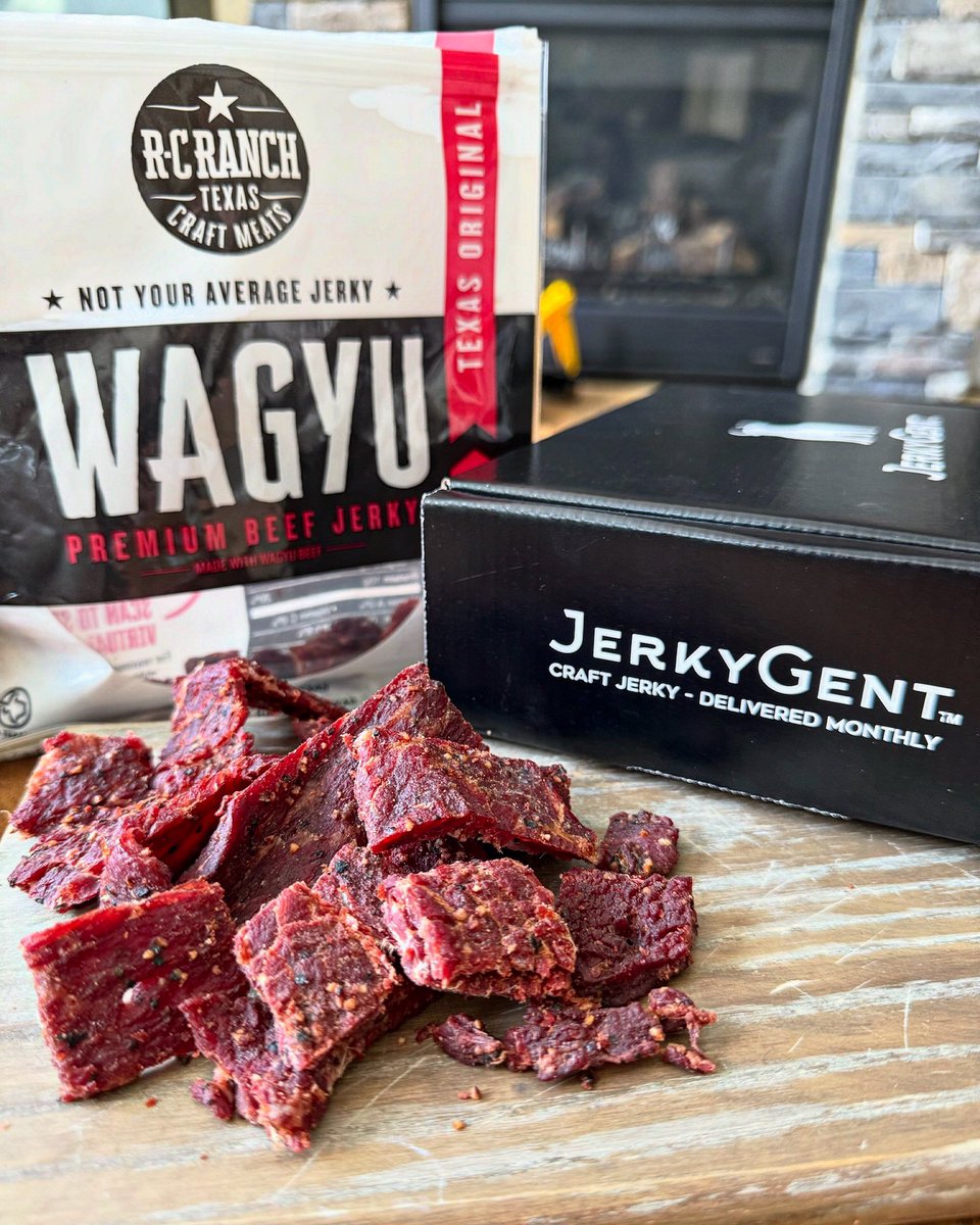Sundays are for savoring premium Wagyu! 🥩 Stock up at JerkyGent.com. #JerkyGent #Wagyu #SundayVibes