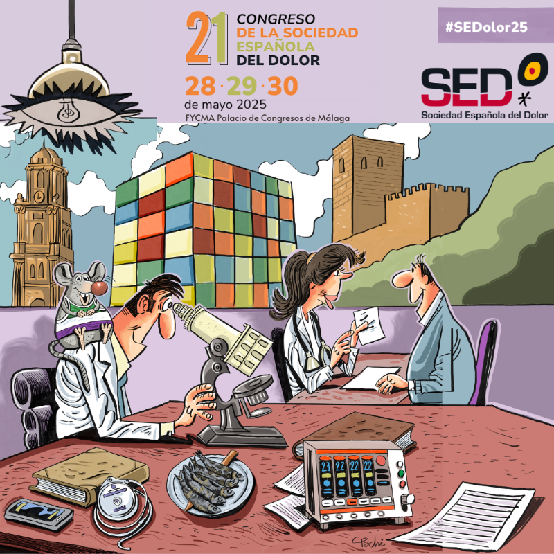 Sedolor's tweet photo. 🚀¡Atención profesionales del dolor! No faltéis al 21º Congreso de la Sociedad Española del Dolor en Málaga del 28 al 30 mayo 2025
Cita única de actualización en #dolorcrónico.
📅 Envía tus resúmenes (plazo hasta 16/03/25)
ℹ️ https://t.co/WTx4iIMfw8
#SEDolor25