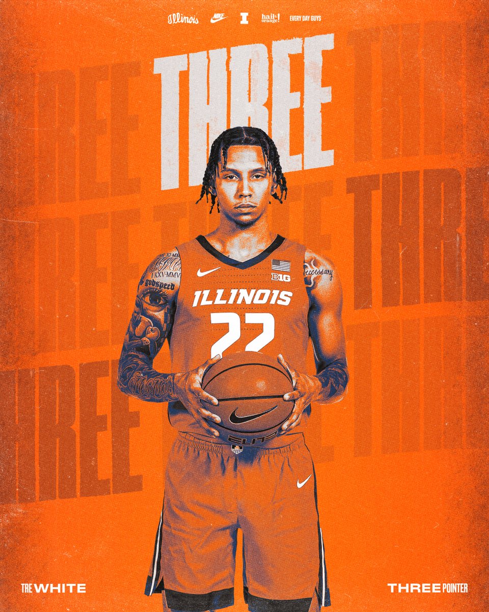 Illinois Men's Basketball (@illinimbb) on Twitter photo Second-opportunity 3!
<a href="/BamBam_Boz/">Kylan Boswell</a> gets the offensive rebound and <a href="/TreWhite19/">Tre White-</a> knocks down a three!
2H 17:37 | Illinois 38, Michigan 34 Second-opportunity 3!
<a href="/BamBam_Boz/">Kylan Boswell</a> gets the offensive rebound and <a href="/TreWhite19/">Tre White-</a> knocks down a three!
2H 17:37 | Illinois 38, Michigan 34
