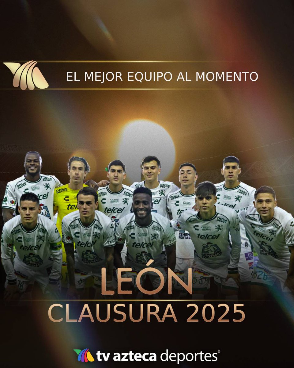 🚨Y el premio a "Al mejor equipo a la mitad del torneo" es para...

#ElOscarEsPara #Oscars #AztecaDeportes