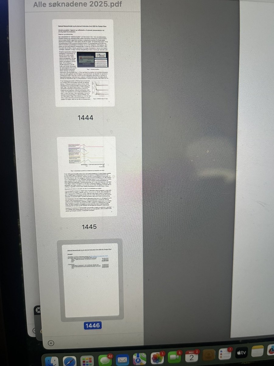 Just finishing the the 1446 Pages of Grant applications reading. And no email from Elon Musk asking what i achieved this weekend. Bummer….