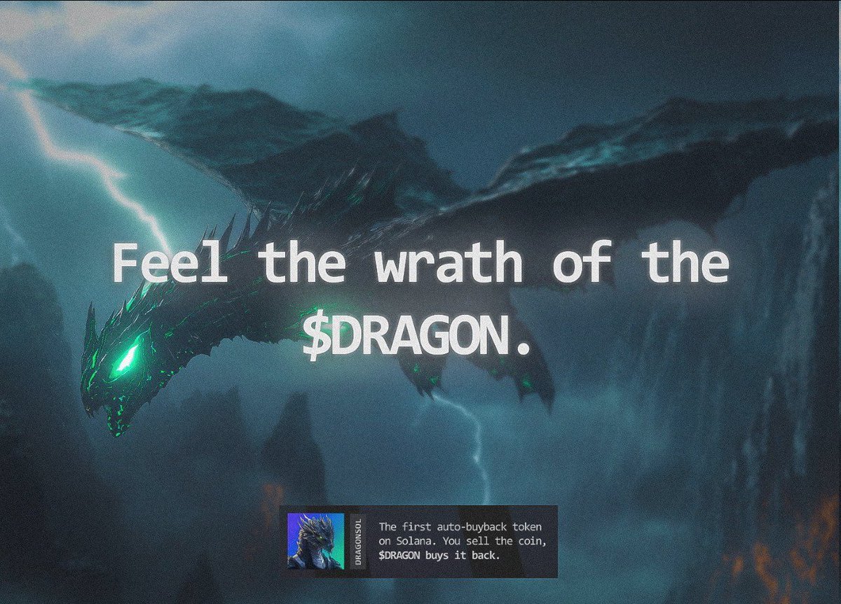 Feel the wrath of the $DRAGON.