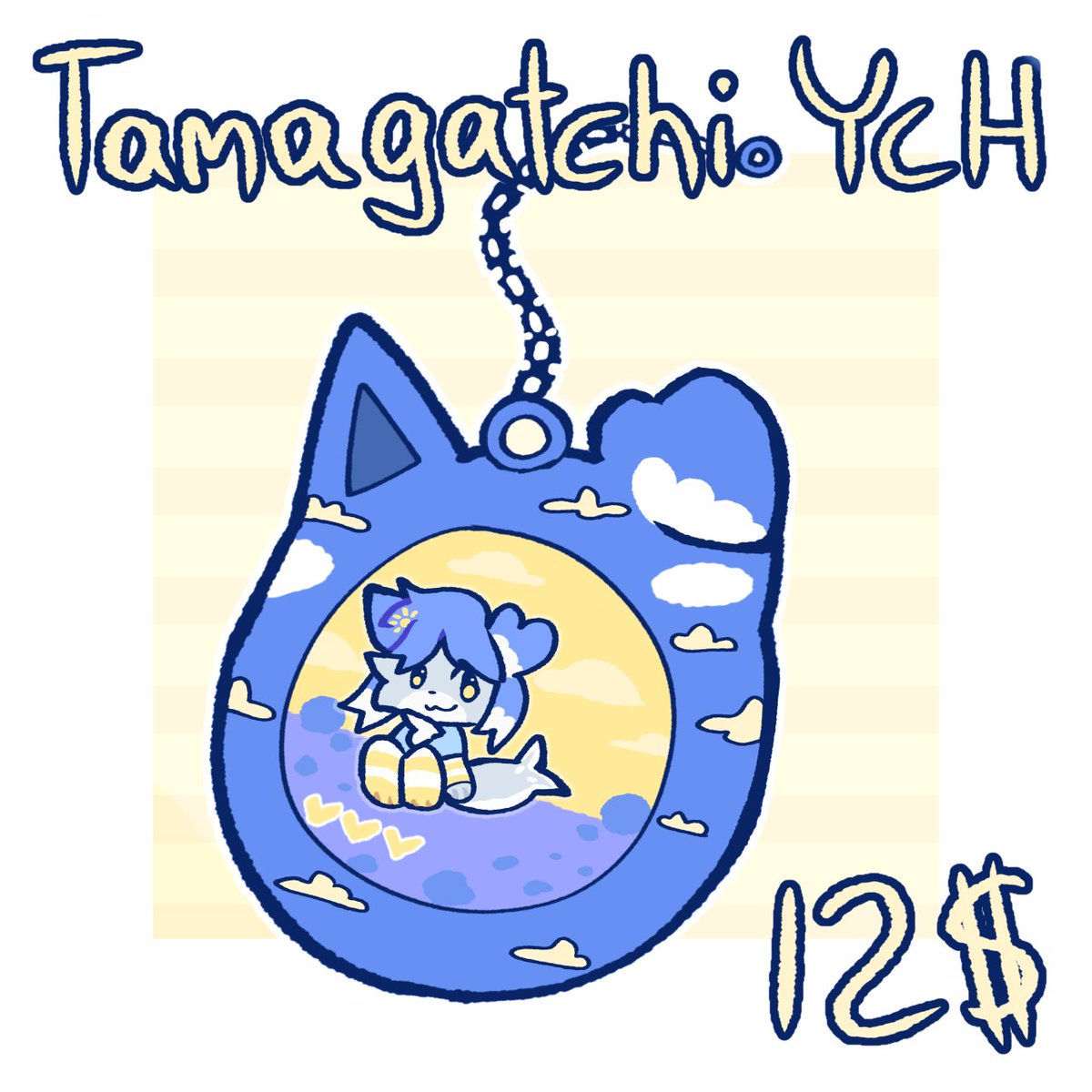 Tamagatchi YCH raffle !!
Rules:
-like
-follow (old/new followers both welcome)
-reply with SFW ref.

das it!!
ill choose a winner next friday.
you can also buy one for 12$ :3