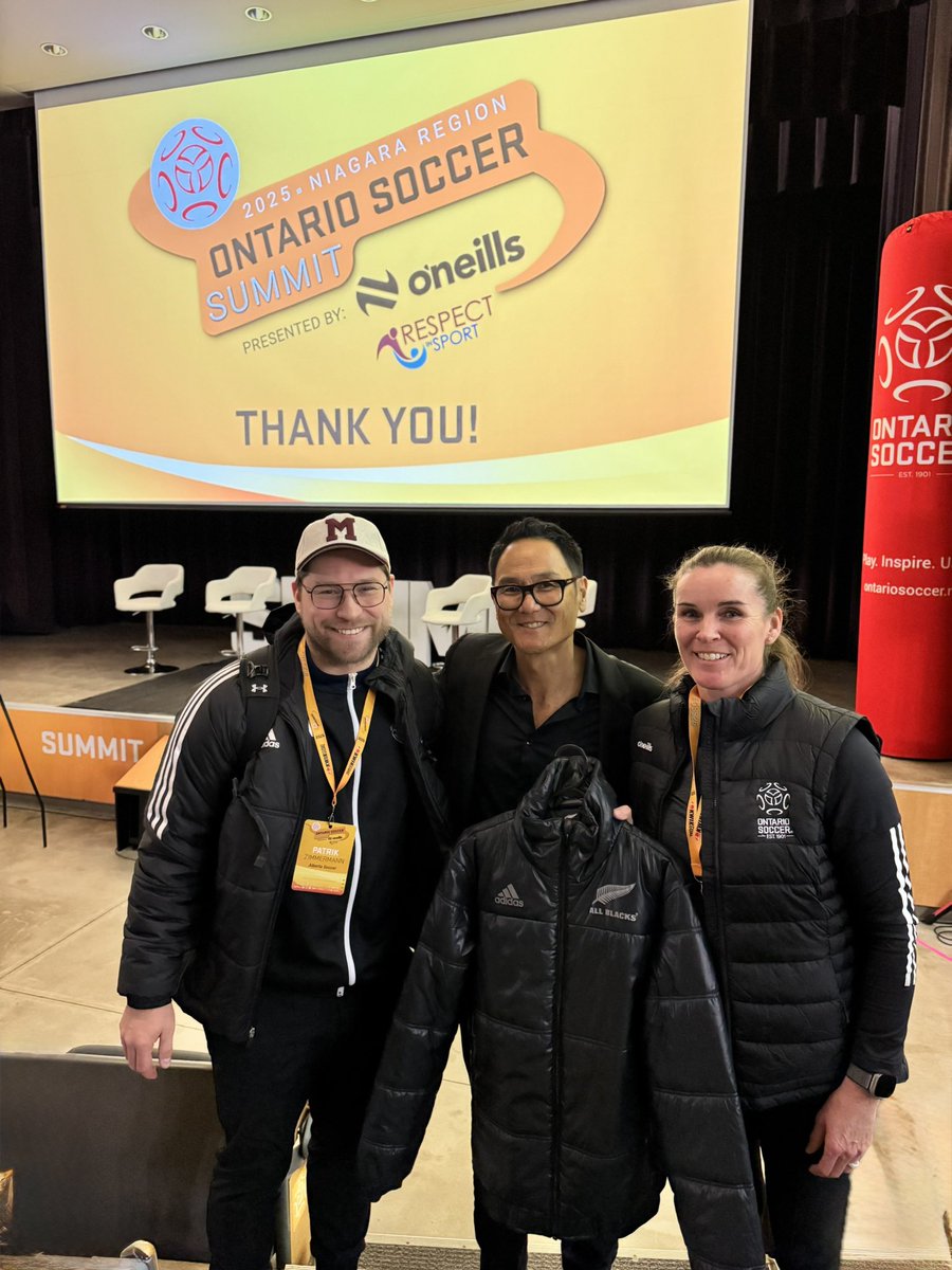 The Ontario Soccer Summit never disappoints! The passion for this game filled every space at Niagara College this weekend. Grateful to be part of such an incredible event. 

Teach, don’t tell. Provide the sunshine. Excellence is not culture; it is human! #OSS25 #PlayInspireUnite