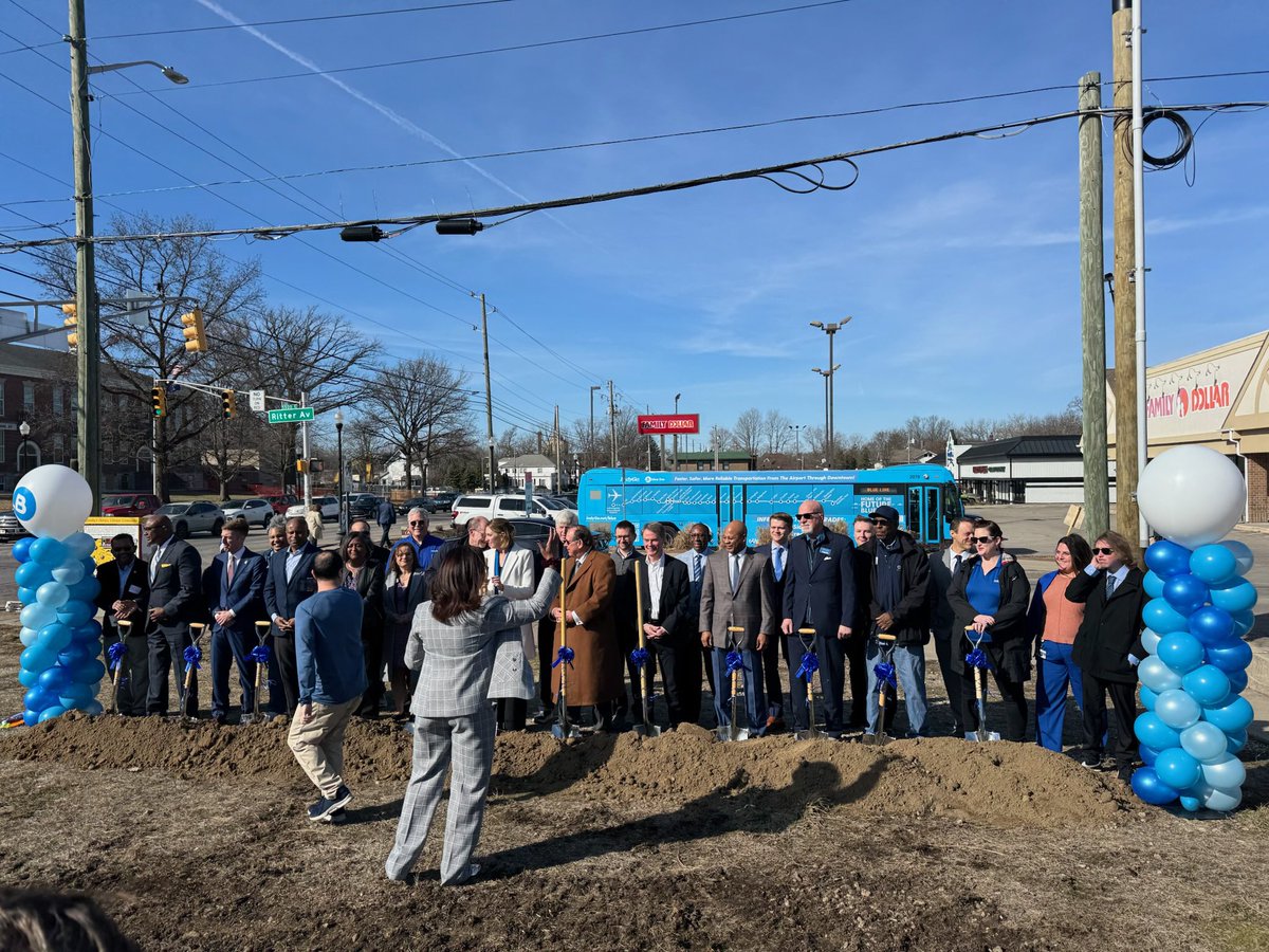 Friday February 28, 2025
Blue Line Groundbreaking 💙
A-MAZ-ING!
We did it! Thank you to all who got us to this moment. It couldn’t have happened without you, and you, and you and you and you. 💙💪💪💙