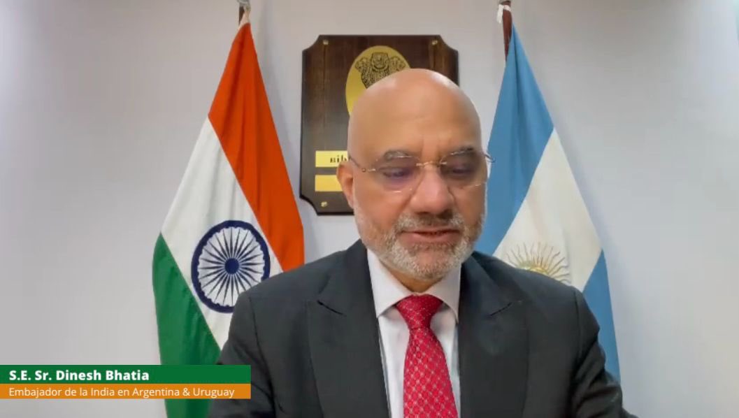 El Embajador Dinesh Bhatia inaugura el 5º Congreso Virtual Latinoamericano de Danza Clásica India