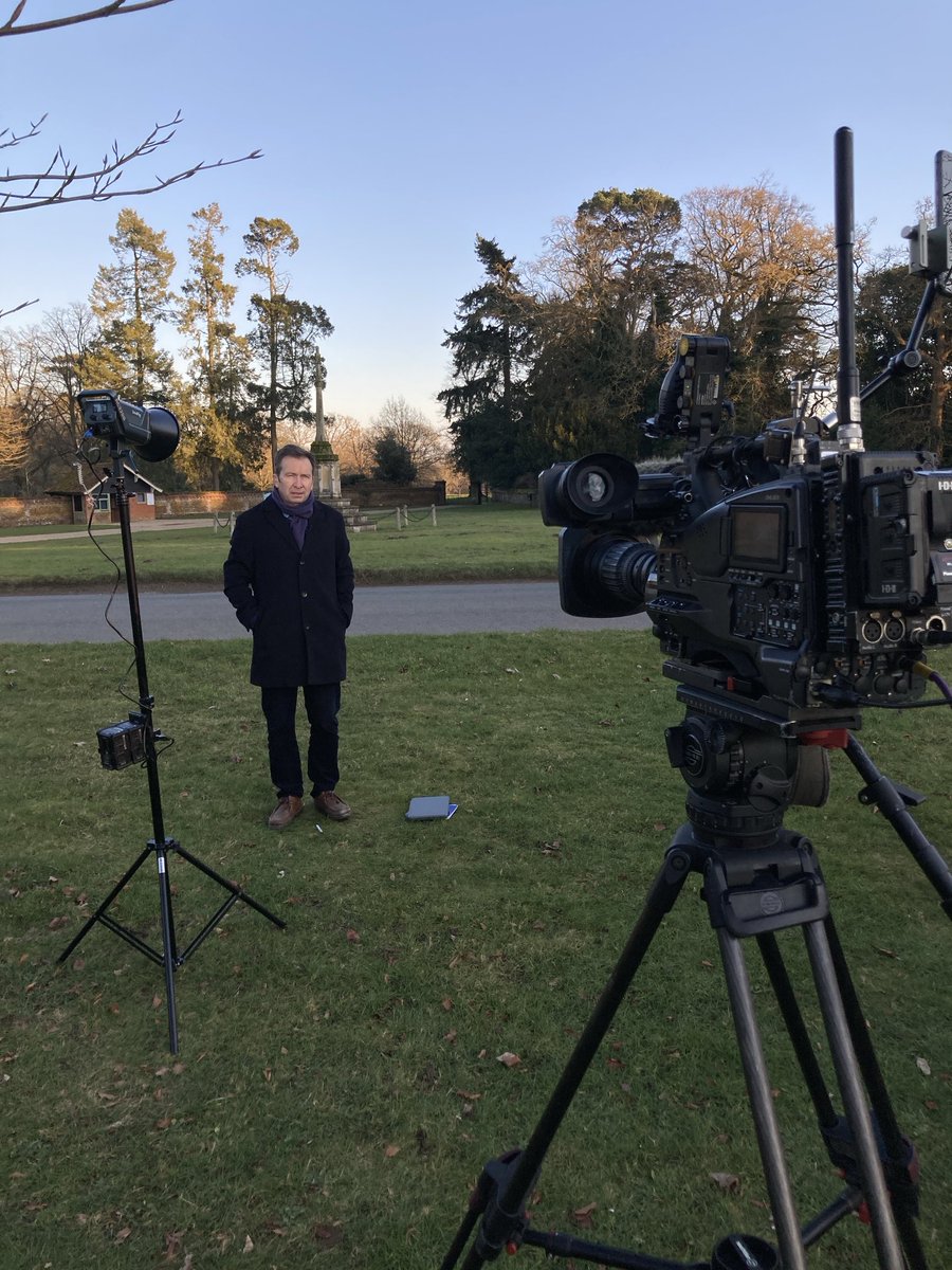 Busy old day at Sandringham as Mr Zelensky drops in for a cuppa and a chat (about global security) with King Charles