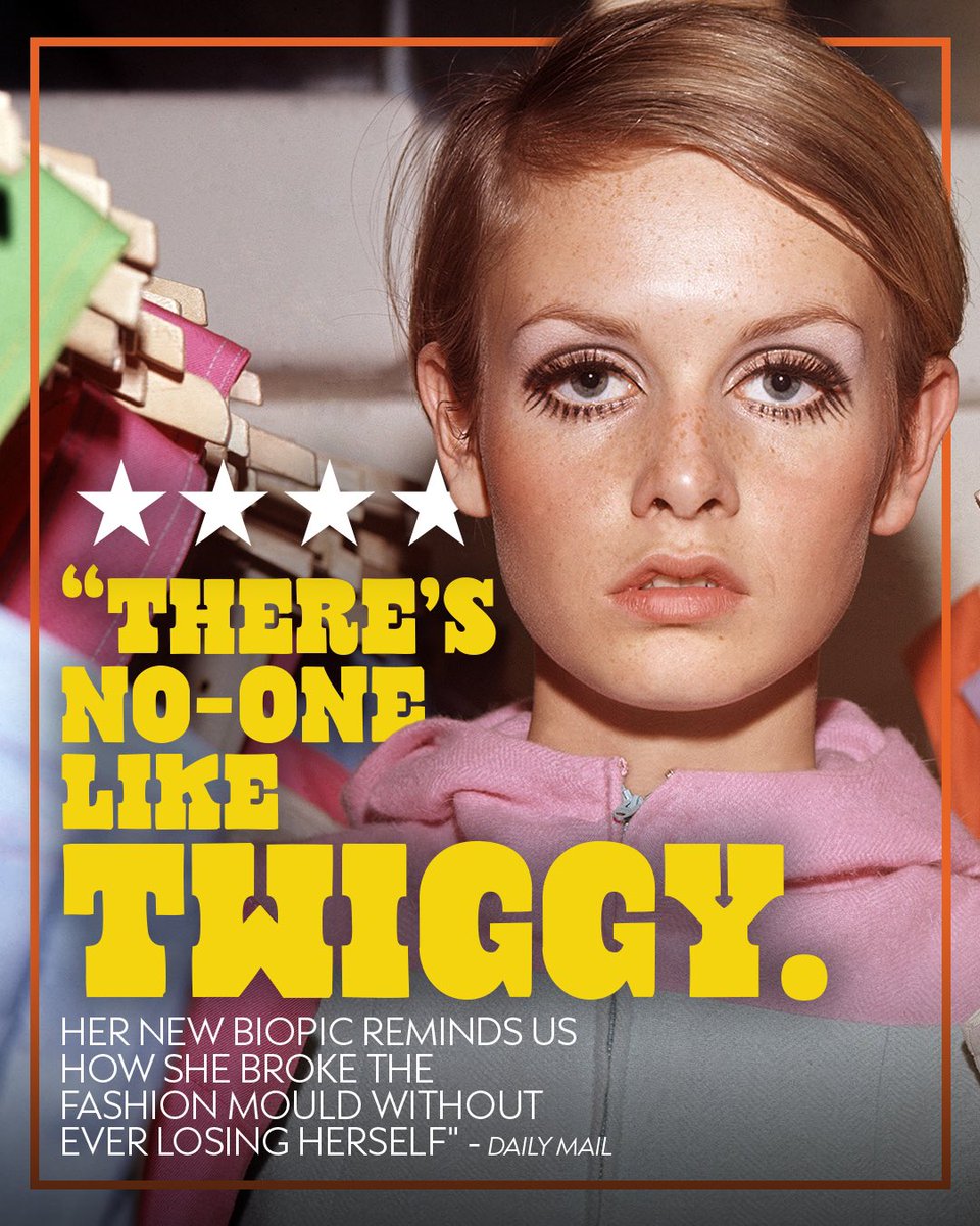 They're not wrong✨

See for yourself in #TwiggyMovie, out in cinemas March 7th. Get your tickets now!