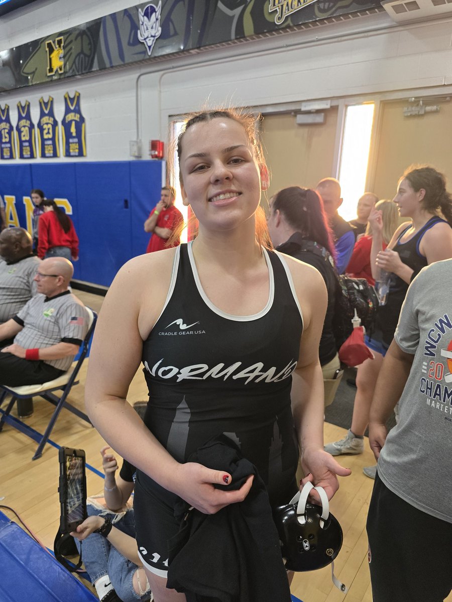NHSGirlsWrestle's tweet image. Congratulations to Tamrah Szucs on placing 5th at the Findlay District and earning her spot as a state alternate for the 2025 OHSAA State Tournament! #InvaderStrong