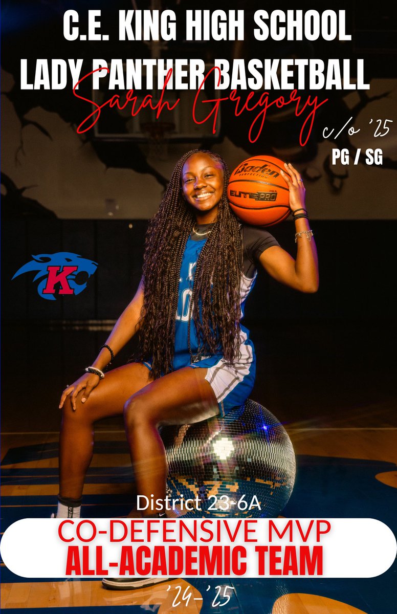 I thank all the Coach's that recognized my hard work this season. Congrats to Summer Creek for winning State, we had two good games going 1 &amp; 1 on the season and being CO-District champs.  SC you represented 23-6A well. Now it's time 4 the nxt step on my basketball journey..
