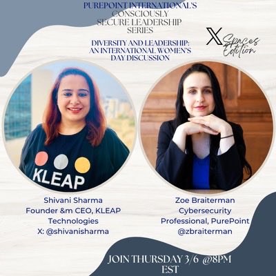 Diversity of perspective enhances the way in which we, as business leaders, build security into our culture and daily operations. 🤝👩🏽‍💻

For example, it shapes the way we do the following. 

👉 Hire security teams 👩🏽‍💼

👉 Learn and teach/mentor others in the workplace 👩🏻‍🏫