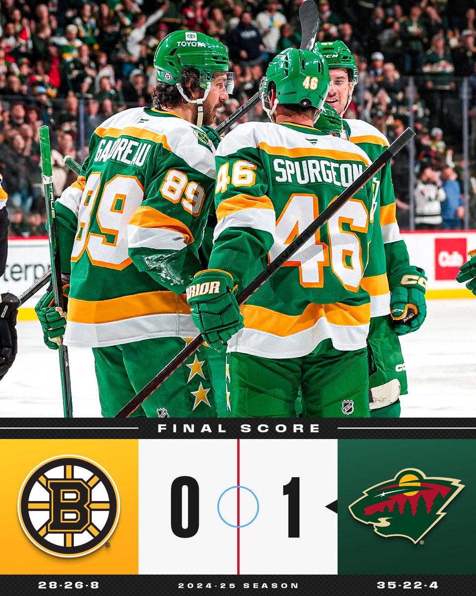 That's a win for the <a href="/mnwild/">Minnesota Wild</a>! 🙌
