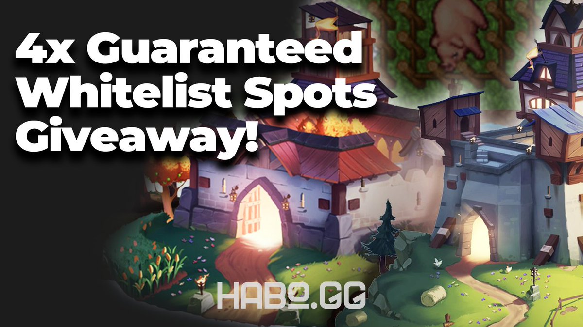I'm giving away 4x Guaranteed Whitelist Spots for the RavenQuest Final Land Sale!

How to participate:
• Follow <a href="/habonis/">Habonis</a> &amp; <a href="/RavenQuestGame/">RavenQuest</a>
• RT &amp; leave a comment on this post!
Winners will be randomly selected and announced in 24 hours. Good luck!