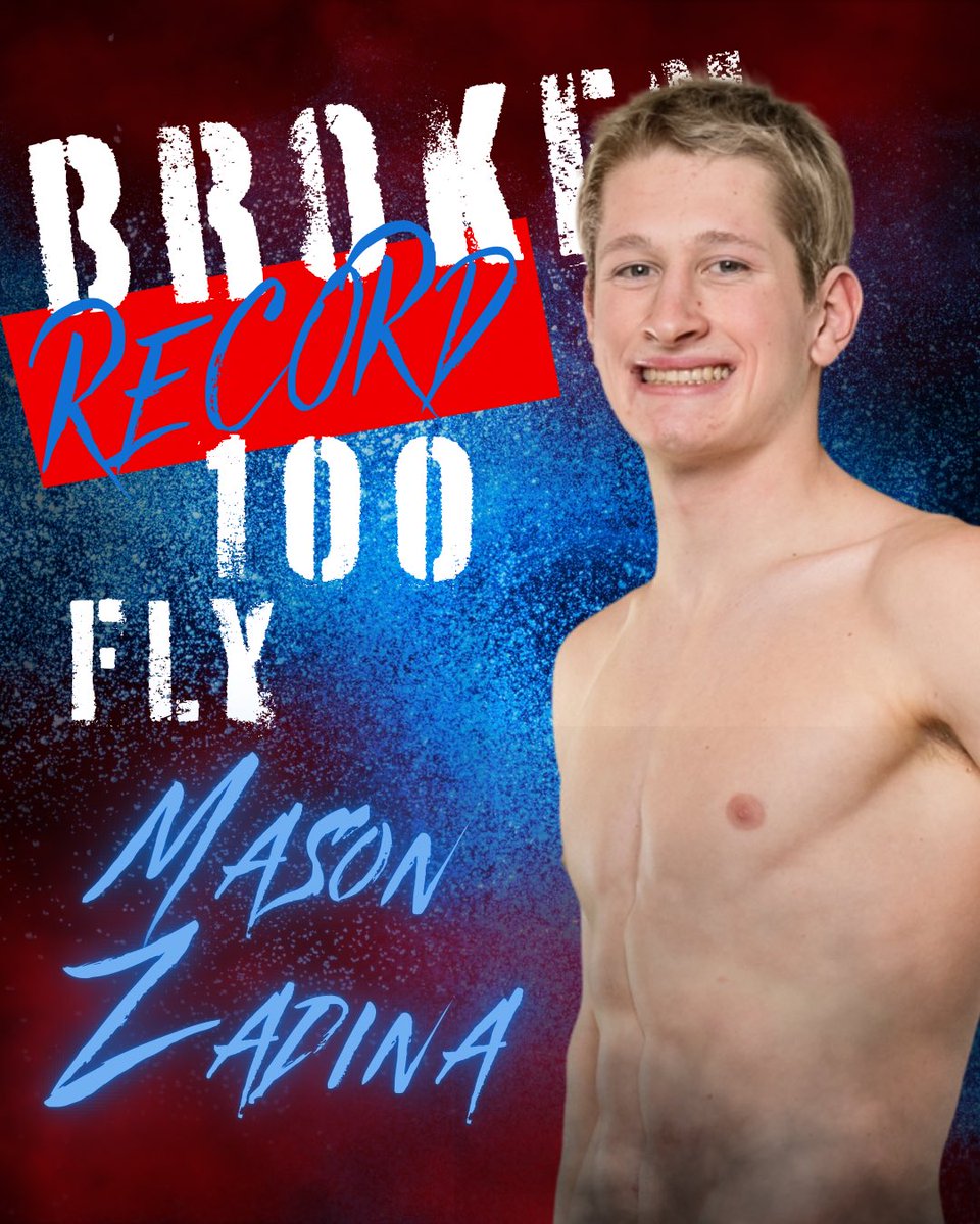 ‼️Alert‼️ New School Record‼️
Mason Zadina breaks his own school record in the 100 Fly at the Nebraska State meet 🔥🔥<a href="/MSHSactivities/">Millard South Activities</a> <a href="/m_south_hs/">Millard South HS</a> <a href="/MillardPS/">Millard Public Schools</a>