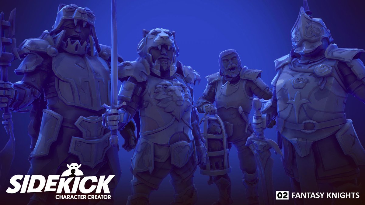 The next Sidekicks drop is on the horizon... 

Sidekicks - Fantasy Knights , coming soon 👀