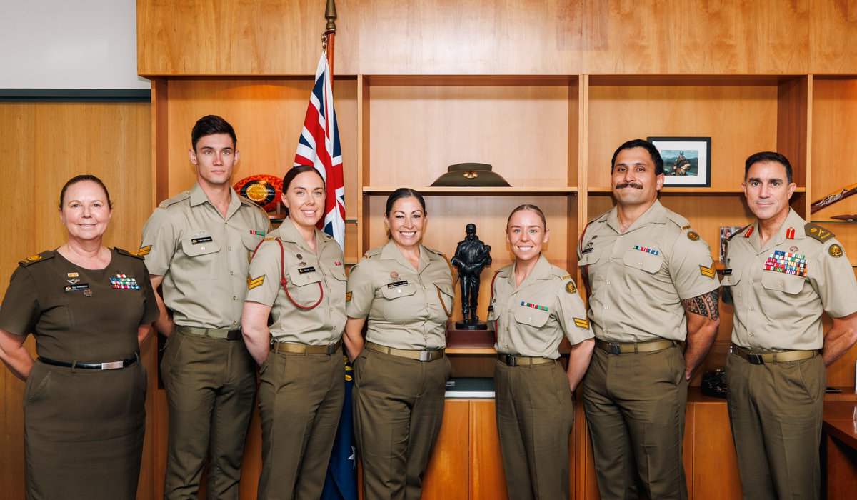 I am proud to announce five soldiers have been recognised with the 2025 Jonathan Church Good Soldiering Awards. 

They have displayed exceptional character and service to our Army &amp; our nation. These soldiers represent the future of #AusArmy our future is bright!