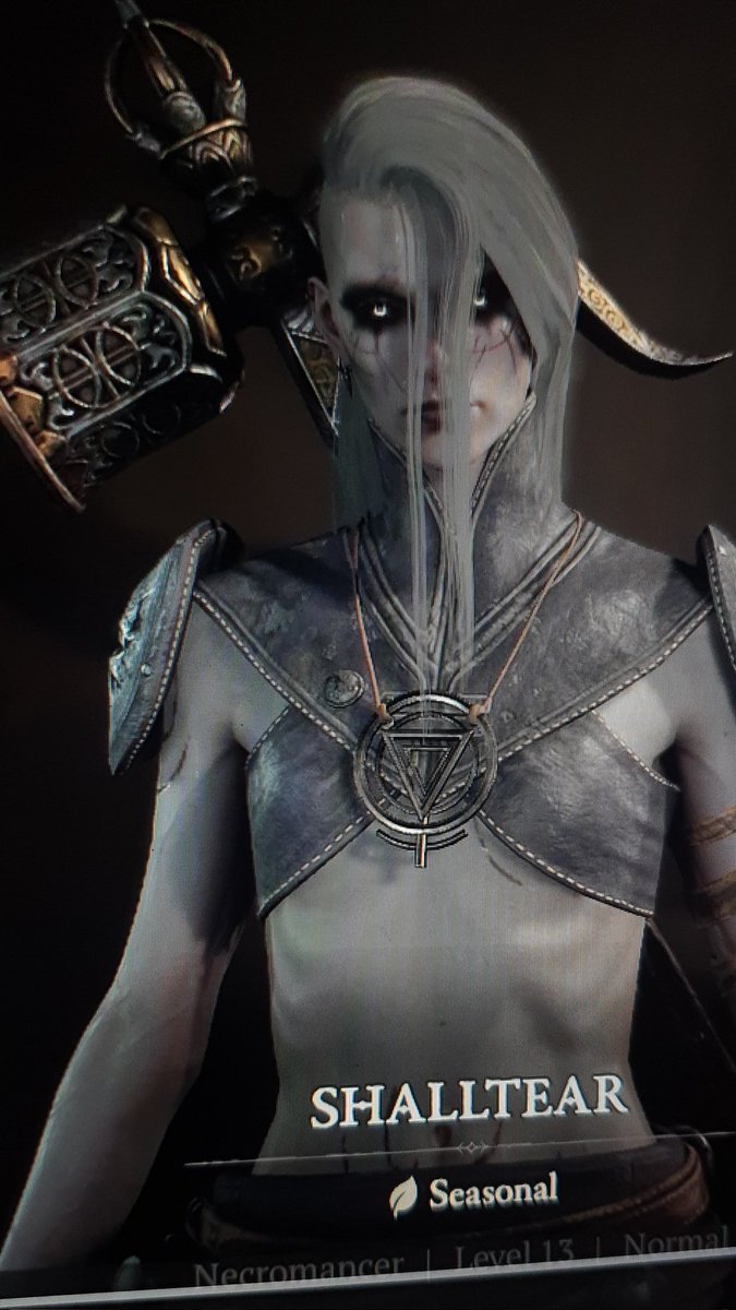 I'm completely obsessed with this game ,and now I'm already in love with my character. 
#diabloiv #DIABLO #blizzard #necromancer